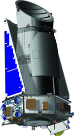 Americká družice KEPLER.