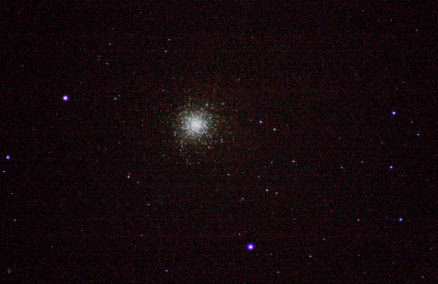 Hviezdokopa M13 v súhvezdí Her