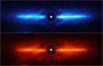 Webbův teleskop vyfotografoval prachový disk kolem hvězdy AU Mic