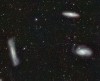 Pohled dalekohledem VST na 'Leo Triplet'