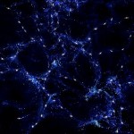 Strašidelné uspořádání kvasarů vzdálených miliardy světelných let