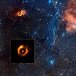 Nejdetailnější pohled na prachový disk kolem stárnoucí hvězdy