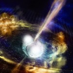 Dalekohledy ESO pozorovaly optický protějšek zdroje gravitačních vln