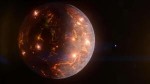 Vulkány pokrytá exoplaneta obíhá kolem blízké hvězdy