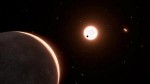 Hubbleův teleskop změřil velikost kamenné exoplanety LTT 1445A c