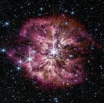 Webbův teleskop zachytil zřídka viděnou předehru výbuchu supernovy