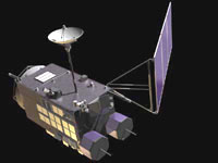 Japonská měsíční sonda KAGUYA.