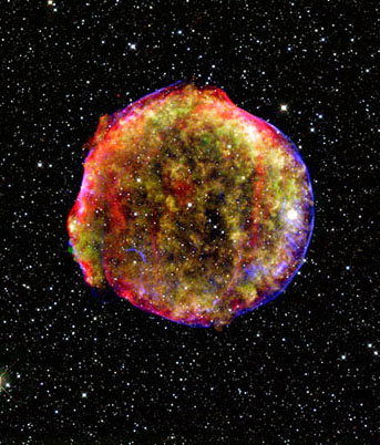 Pozůstatek po výbuchu Tychonovy supernovy