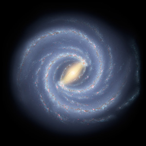 Současná představa naší Galaxie.