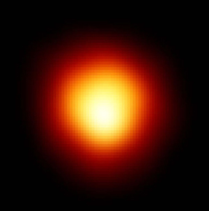 Betelgeuse na snímku z HST.