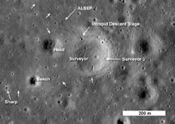 Místo přistání Apolla 12