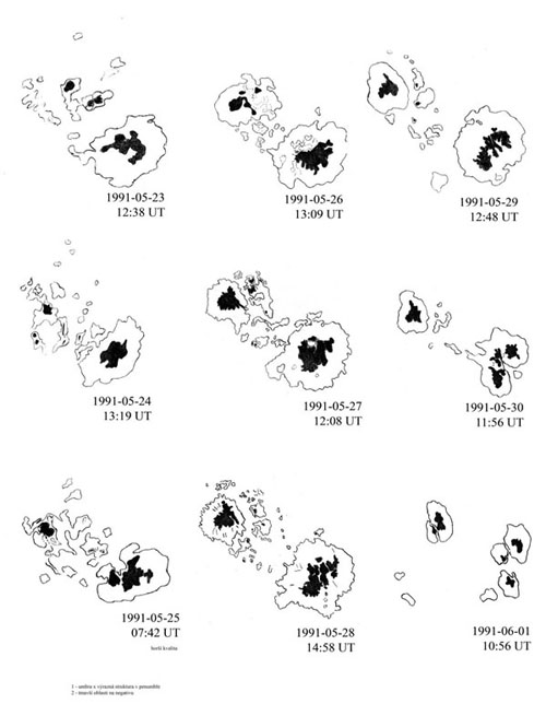 Příloha č. 1a - Aktivní oblast NOAA 6644