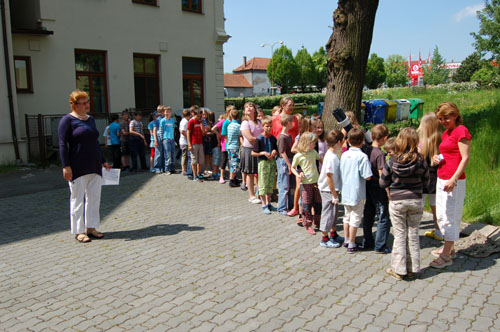 Pozorování Slunce na ZŠ Kelč